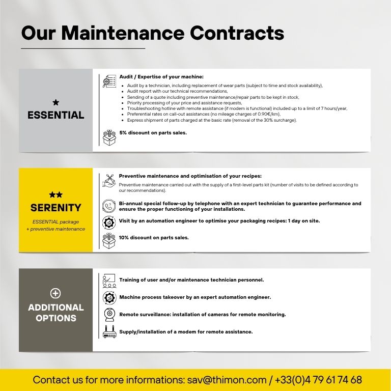 Thimon maintenance contracts