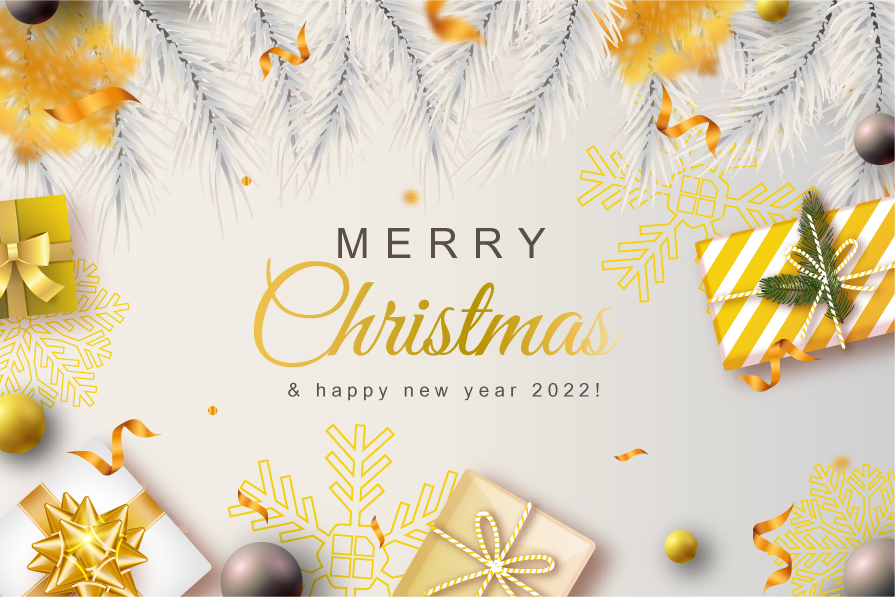 Merry Christmas & a happy New Year 2022!