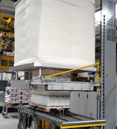 Packaging industry Thimon automated wrapper