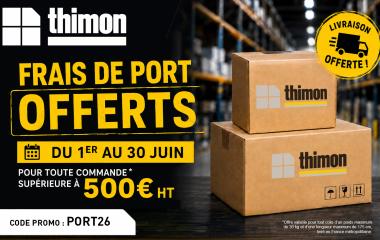 Livraison offerte juin 2026
