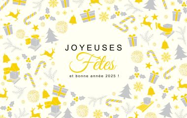 Joyeuses fêtes et bonne année 2025 !