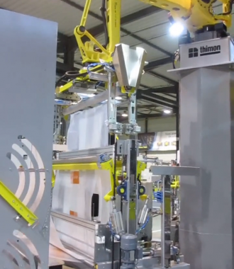 COMBI-GLASS ROBOT housseuse rétractable marché du verre