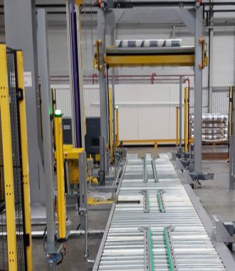Conveying on the floor - Thimon systems for warehouse automation