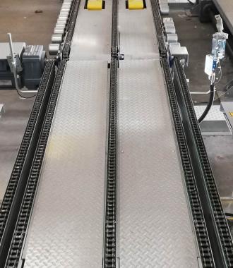Chain conveying - Thimon handling systems for  automated warehouses